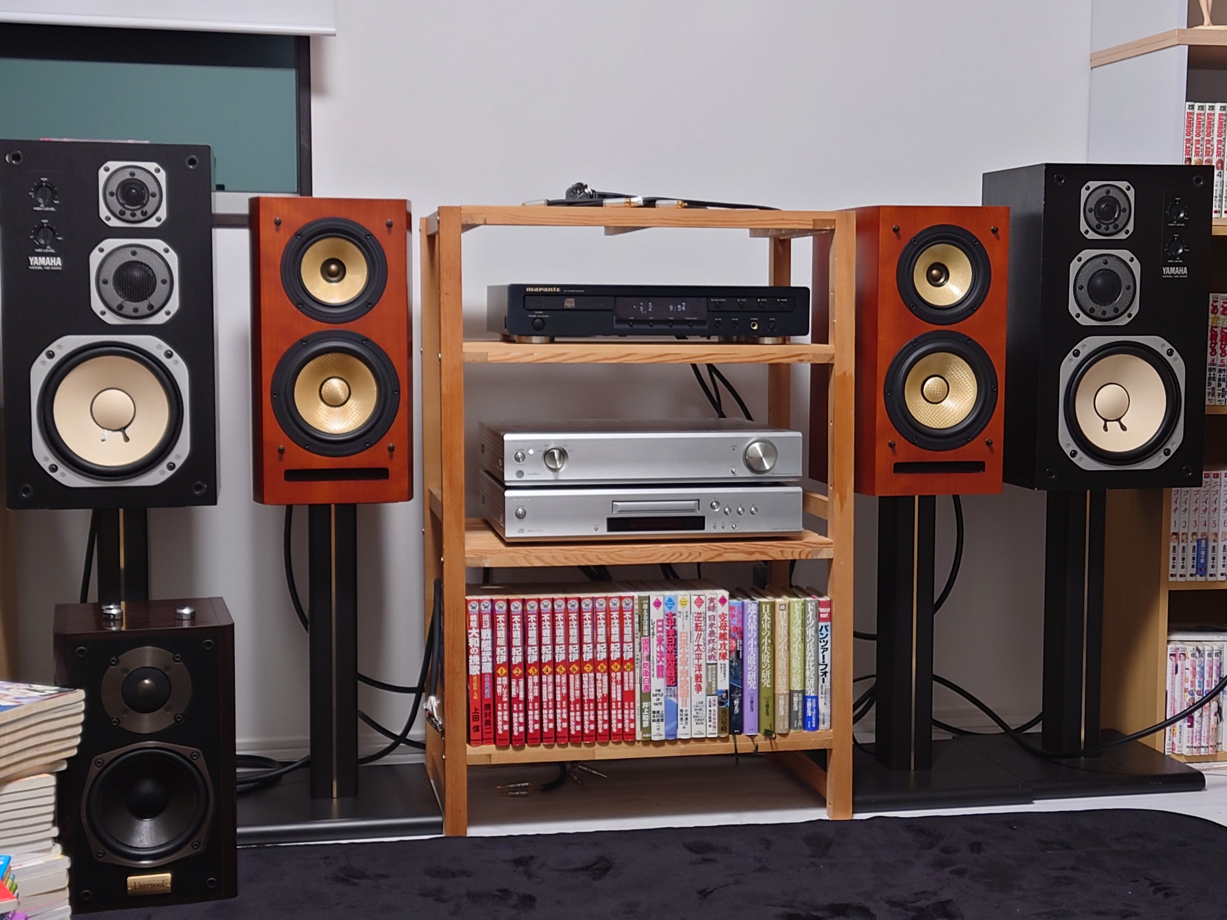 YAMAHA NS-100M テンモニ(NS-10M)の兄弟機 - 猫縞のオーディオブログ