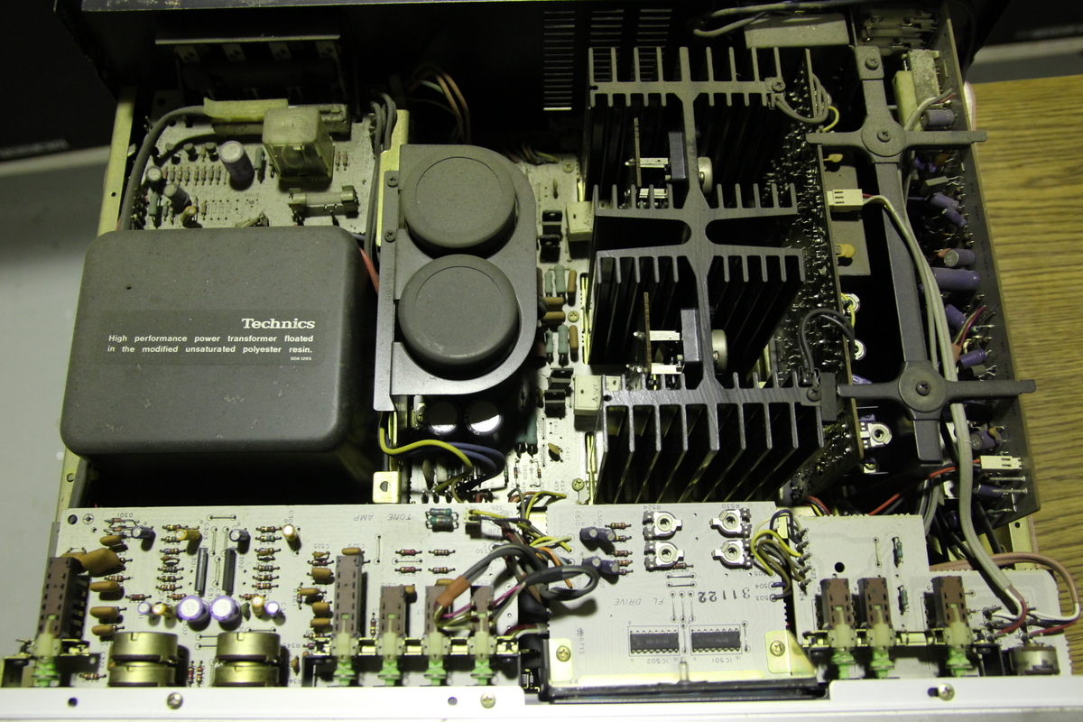 テクニクス 88A（SU-8088）プリメインアンプ 点検修理 - 音遊び