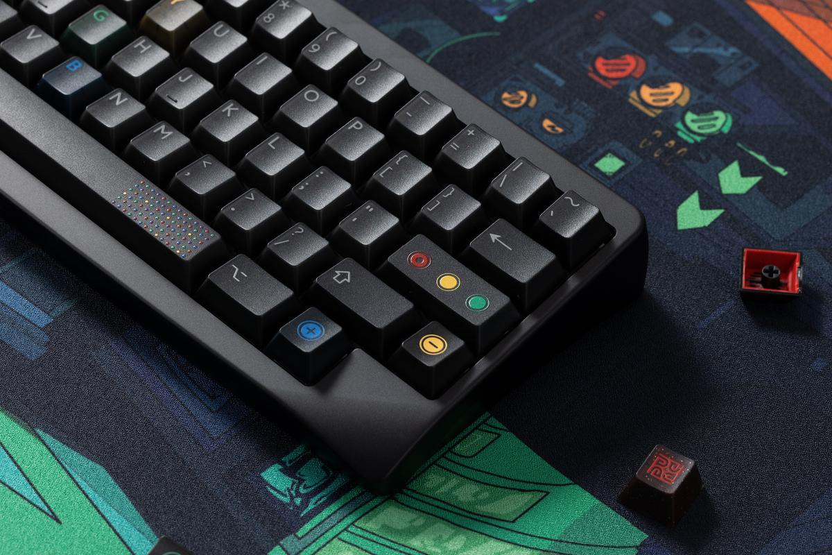 KBDfans PBTfans Retro Dark Lights R2 - TALPKEYBOARD BLOG