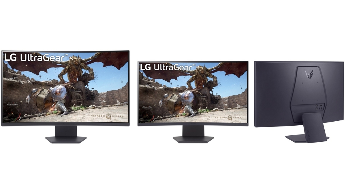LGの新型1000R曲面型ゲーミングモニター32GS60QC-B・27GS60QC-B登場