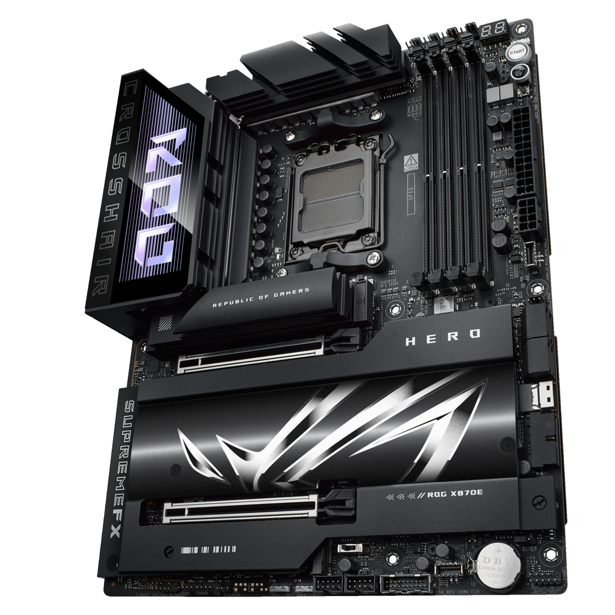 ROG CROSSHAIR X870E HEROレビュー：AMD Ryzen 9000対応の最強