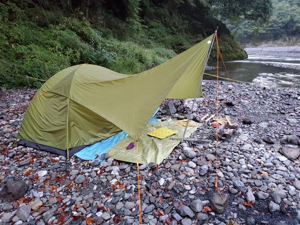 手のひらサイズ】「トレックタープbeyond」は前室利用におすすめ