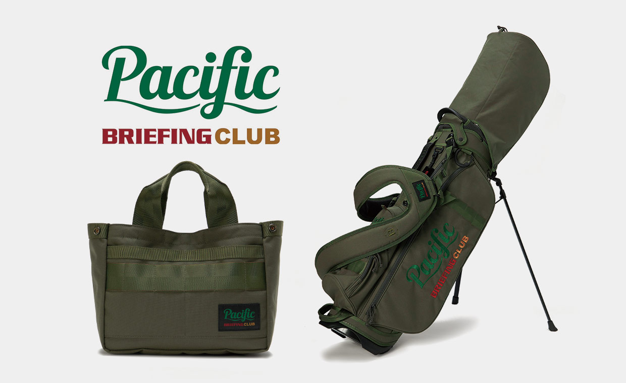 Pacific GOLF CLUB」が「BRIEFING」とのコラボアイテムを発売 - BRUDER