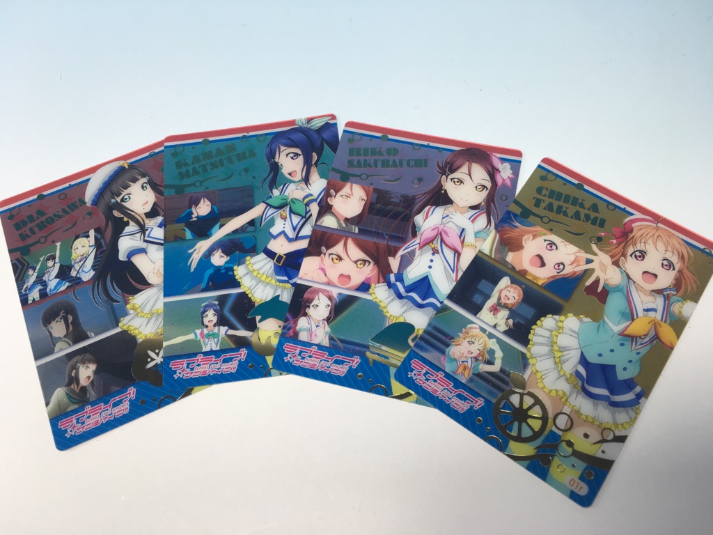 11月8日発売】ラブライブ！サンシャイン!!ウエハース2」ラインナップ