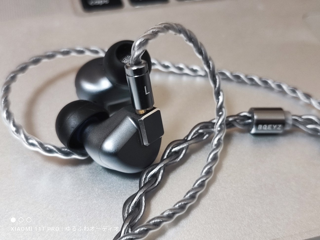 レビュー：BQEYZ Rime（winter付属ケーブル） 結論：A7K 競合の中華