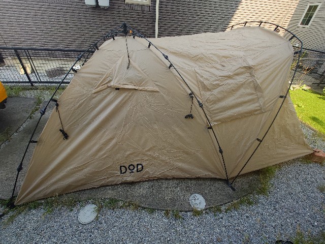DOD ライダーズタンデムテント を買いました - CAMP Log