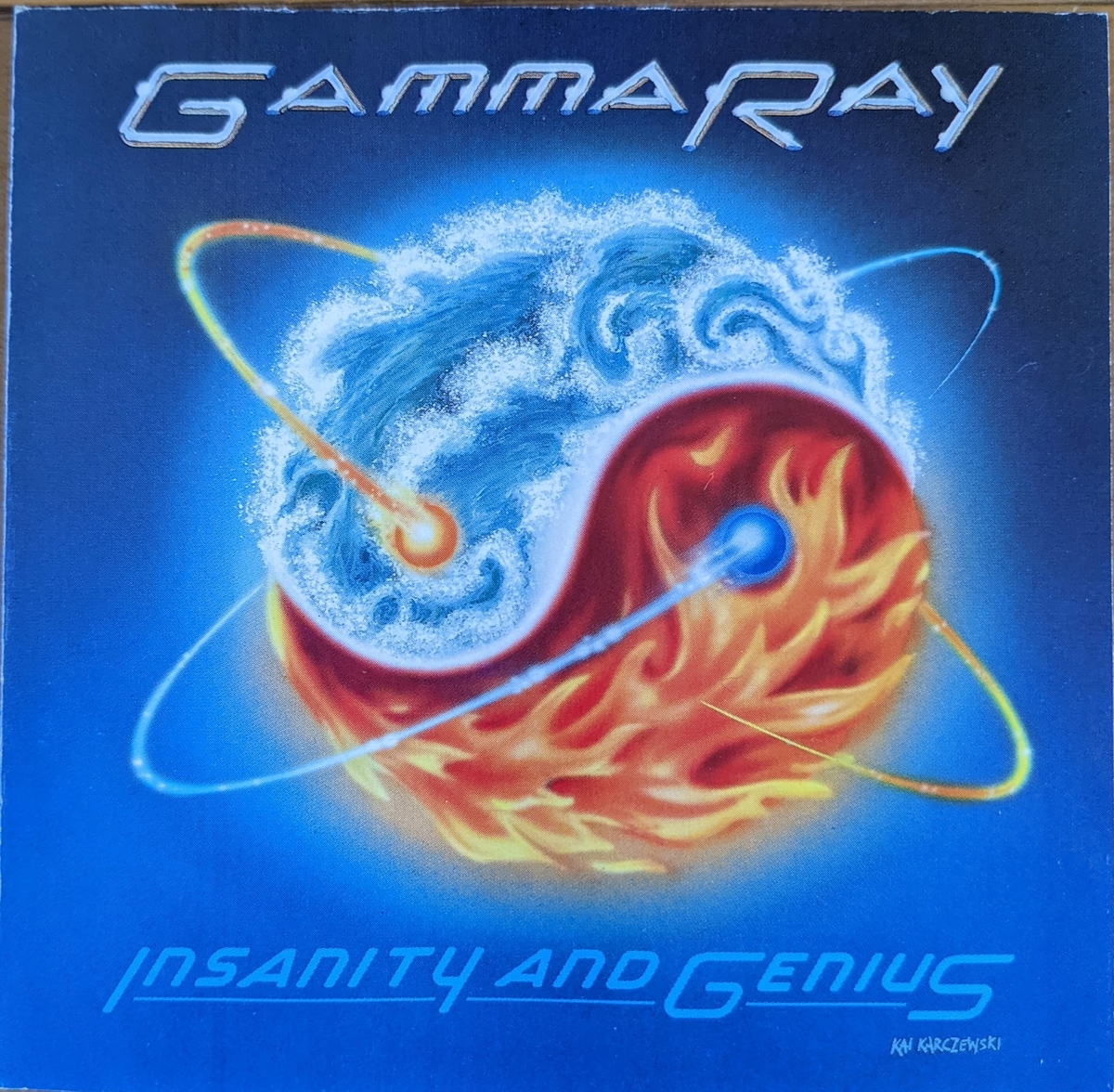100円de名盤-67】INSANITY AND GENIUS【GAMMA RAY】 - 30年前のレコード棚