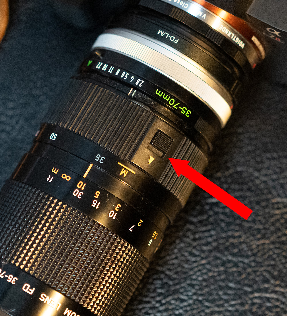 CANON ZOOM LENS FD35-70mm 1:2.8-3.5 S.S.C. ジャンクで撮る