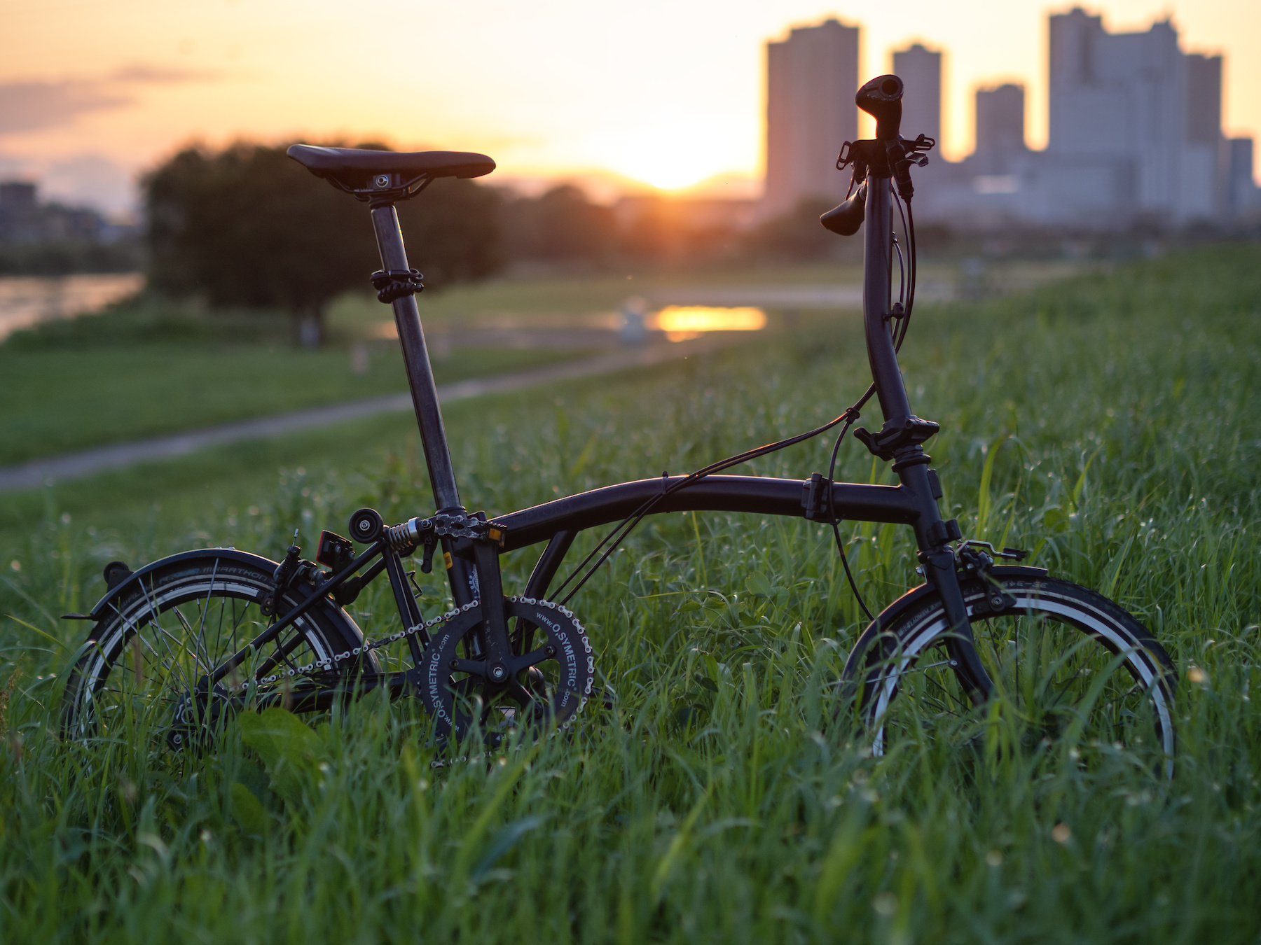 ブロンプトンにO.Symetricの楕円チェーンリングを導入 - 豪鬼メモ