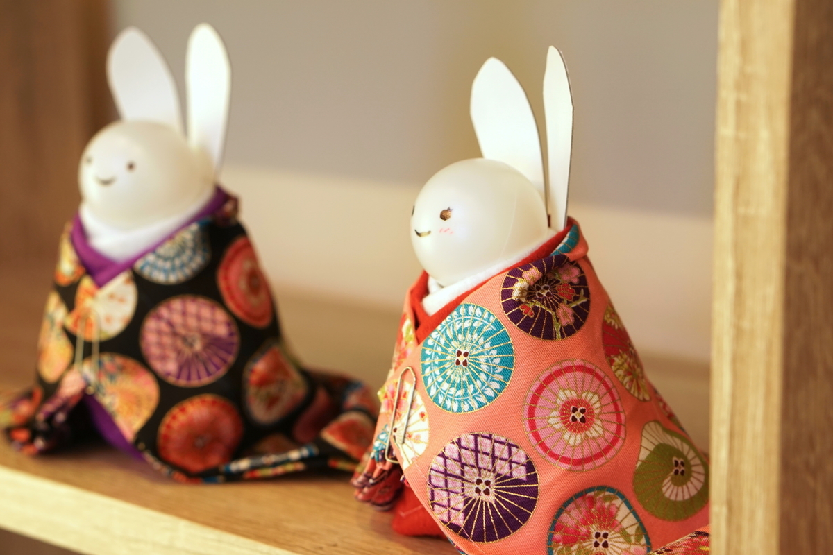 100均のカットクロス(布)とフェルトでひな人形を手作り（作り方つき