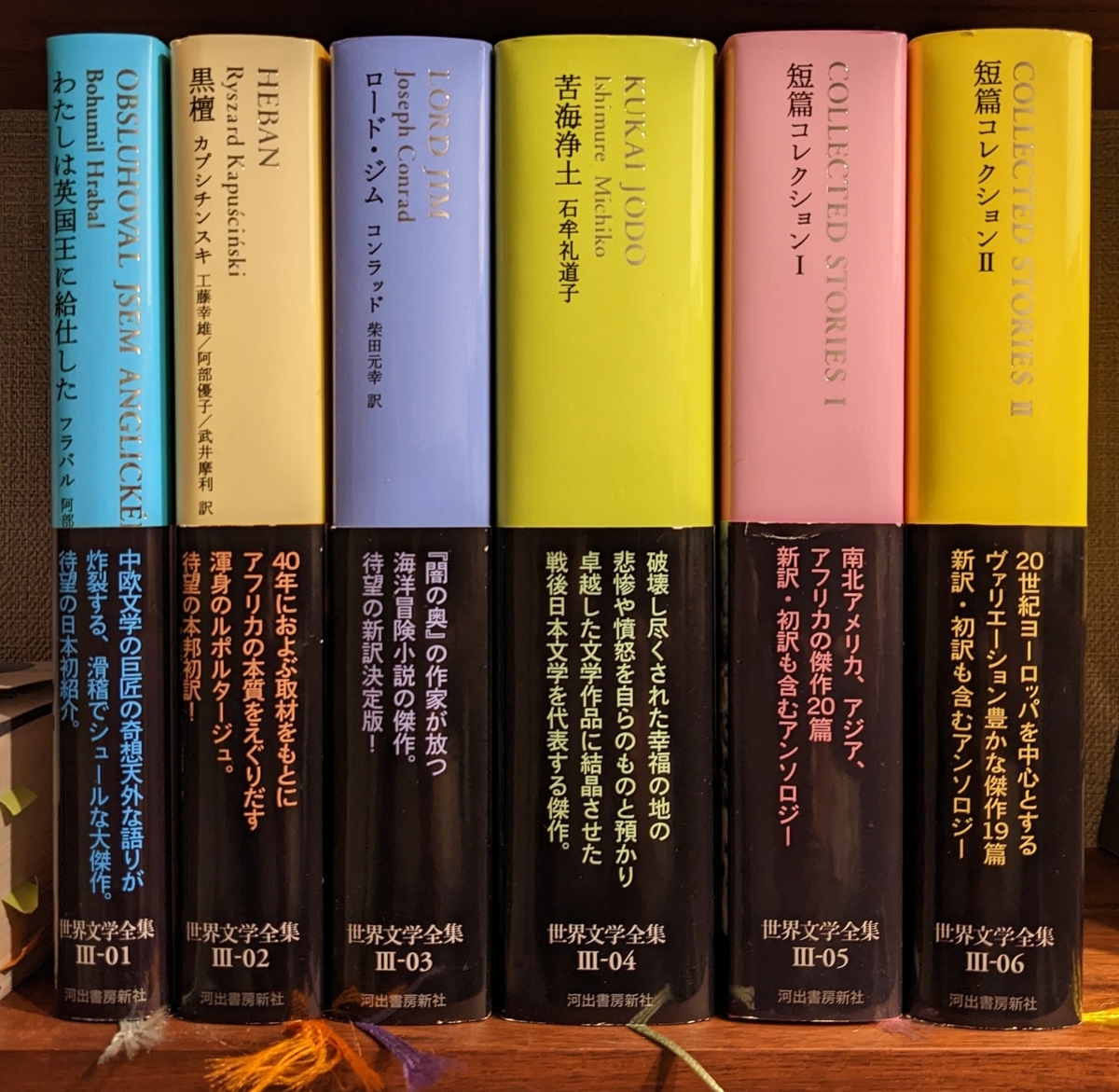 総括＆お気に入りランキング！ 池澤夏樹=個人編集 世界文学全集 第3集