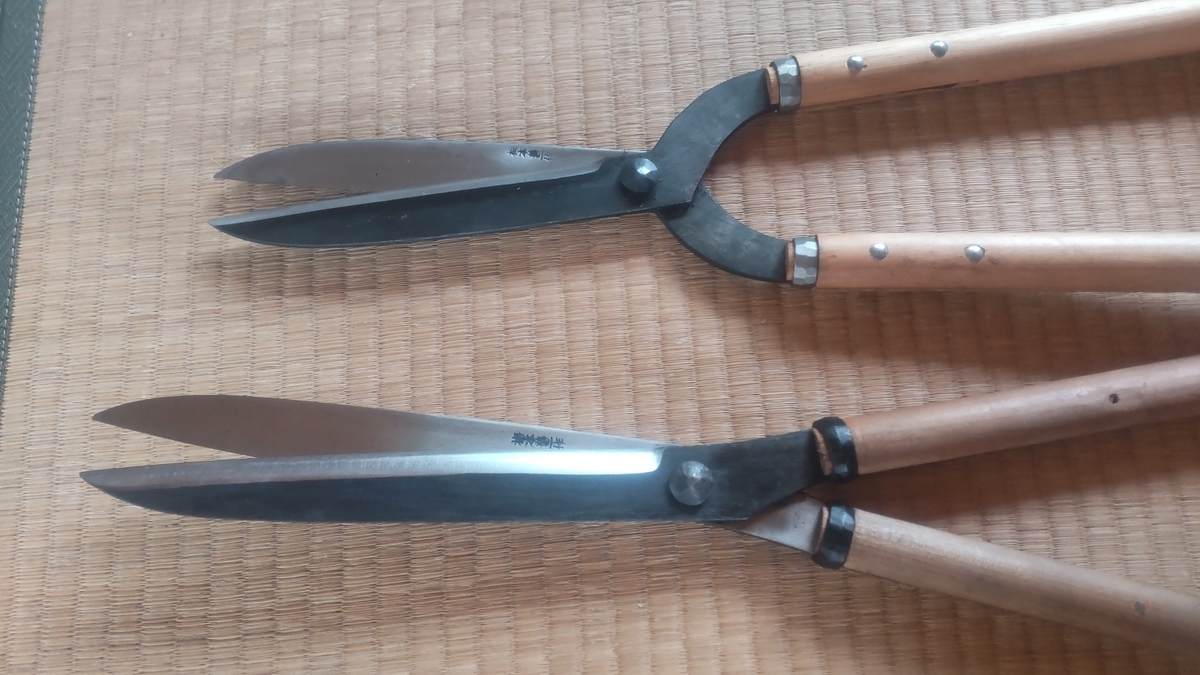 道具を引き継ぐ 【梅善 刈込鋏】 - (有)香西園ブログ kouzaiびより