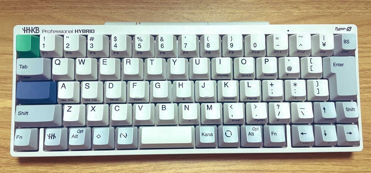 HHKBの公式カラーキートップをはめてみた！JIS配列に換装できる他の