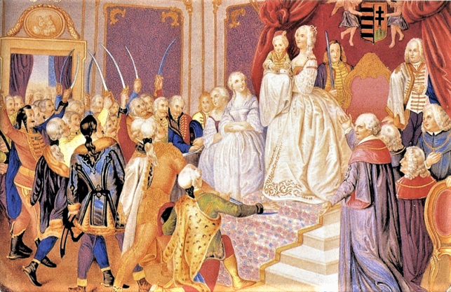 孤立のマリア・テレジア、魅力と勇気でハンガリーを味方に。ハイドン