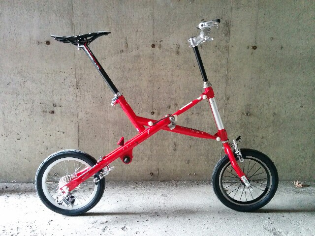 トランジットコンパクト14インチ化 - 札幌自転車日記