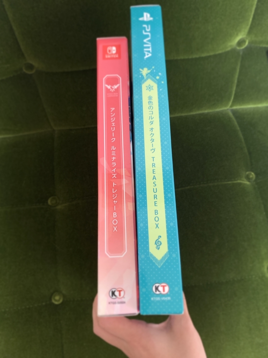 アンジェリーク ルミナライズ トレジャーBOX 他特典感想 - ささくれ備忘録