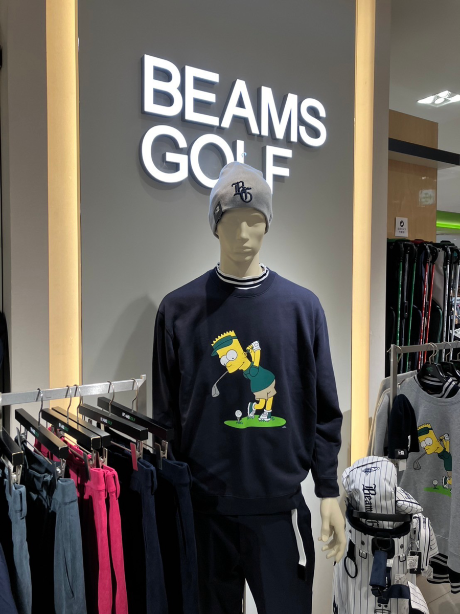 シンプソンズグッズが買える店：BEAMS GOLF(ビームス ゴルフ