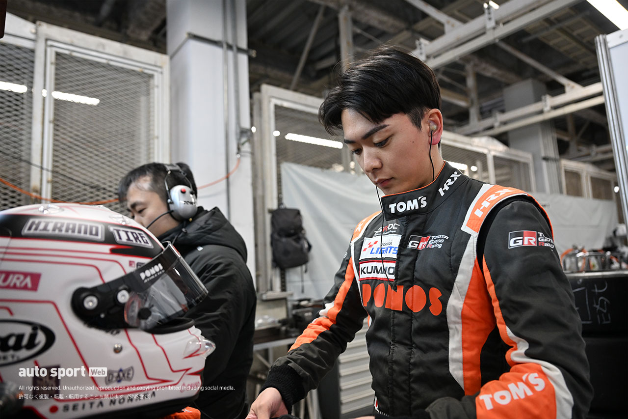 スーパーフォーミュラ・ライツ参戦のTOM'S、開幕大会で36号車の