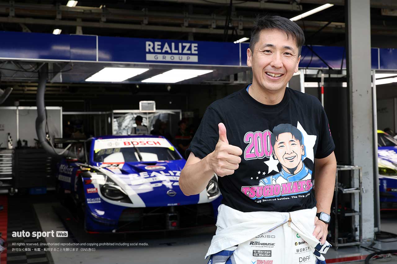 松田次生（リアライズコーポレーション ADVAN Z） | autosport web