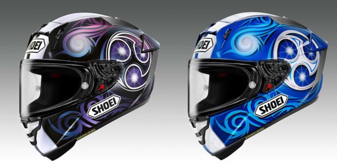 ショウエイ、加賀山就臣のレプリカモデル『X-Fifteen KAGAYAMA』を2色