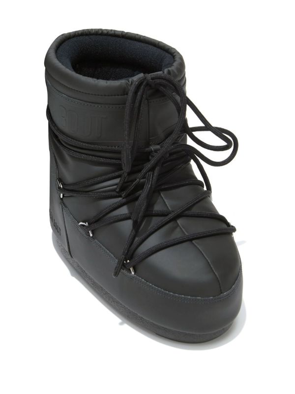 Moon Boot Icon Glance スノーブーツ | ブラック | FARFETCH JP