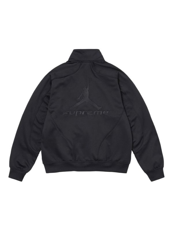 Supreme x Jordan Tricot Track Jacket | Black | FARFETCH