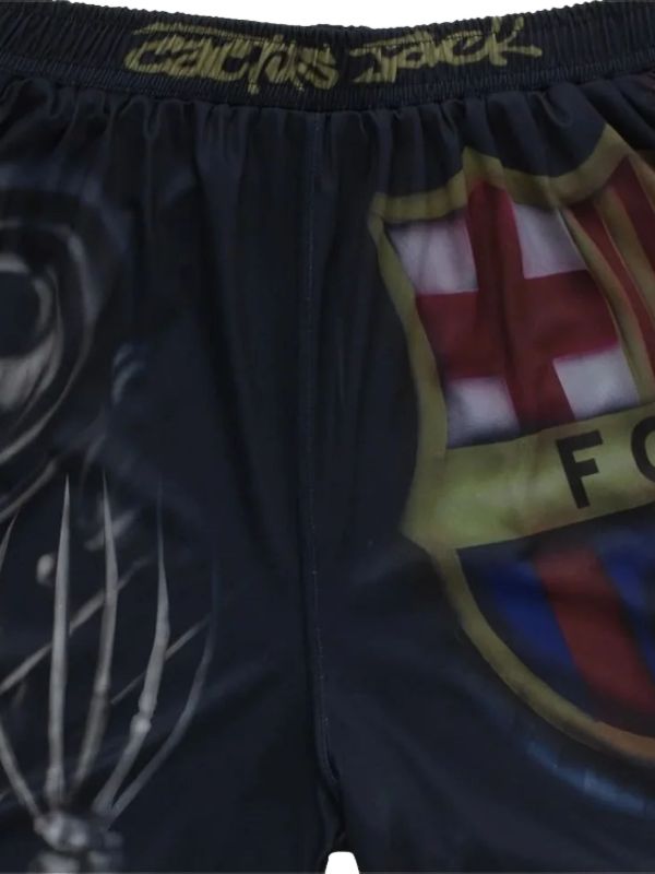 Travis Scott x Nike x FC Barcelona Skeleton Home Shorts | Black