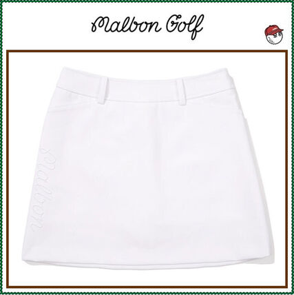 ホワイト（白）系 Malbon Golf(マルボンゴルフ) スカート(レディース