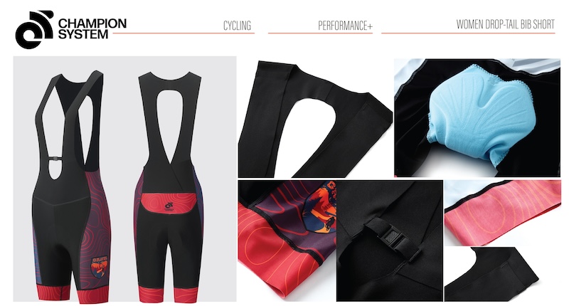 チャンピオンシステムからジャージを脱がずにトイレに行ける女性用ビブ