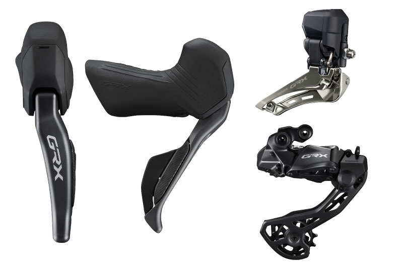 シマノのグラベルコンポGRXに2×12速電動変速仕様が新登場｜サイクル