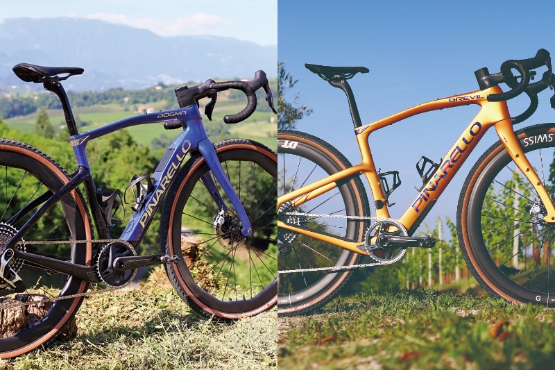 ピナレロの新たな2モデル］グレヴィルFとドグマGR、グラベルを分かつ