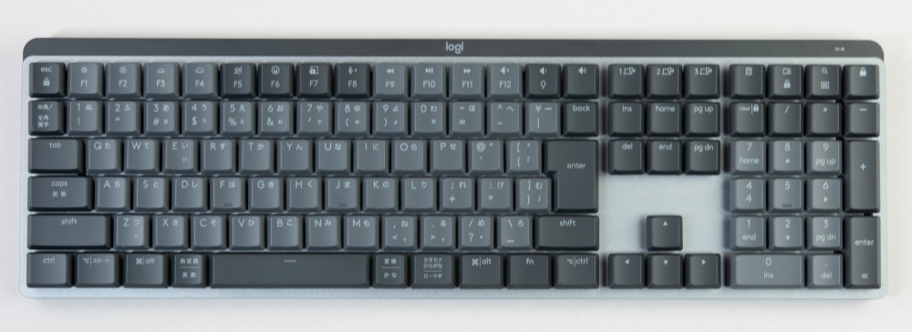 メカニカルキーボードなのにスタイリッシュ、ロジクール「MX