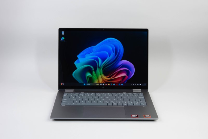 日本HPの2in1モデル「OmniBook Flip X 14-fk」、Copilot+ PC対応でAIに