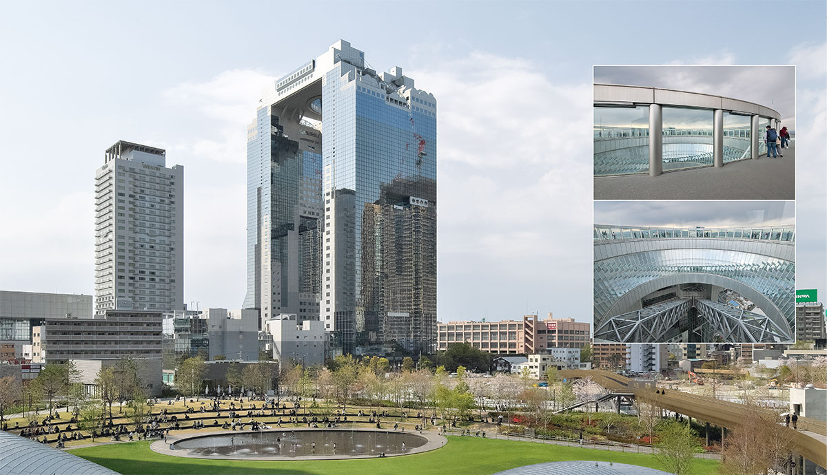 梅田スカイビルで前代未聞の「連結超高層」を実現、原広司氏が示した