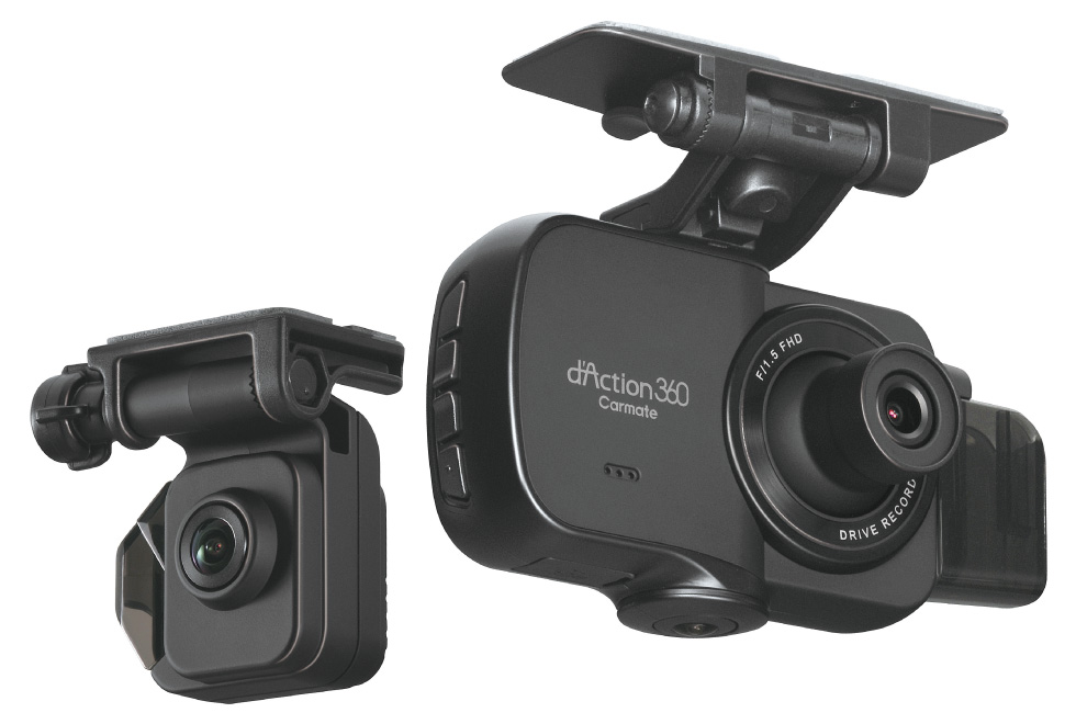 360度＆前後の3カメラを搭載する高級ドラレコの魅力はどこか：日経