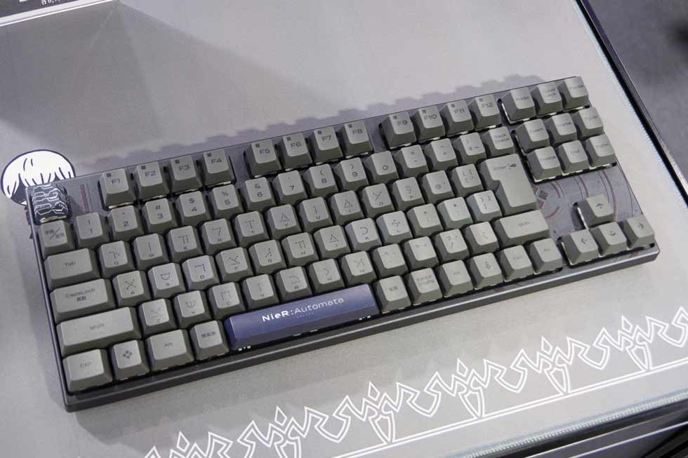 NieR:Automata」も！ふもっふのおみせゲーミングキーボード【TGS2023