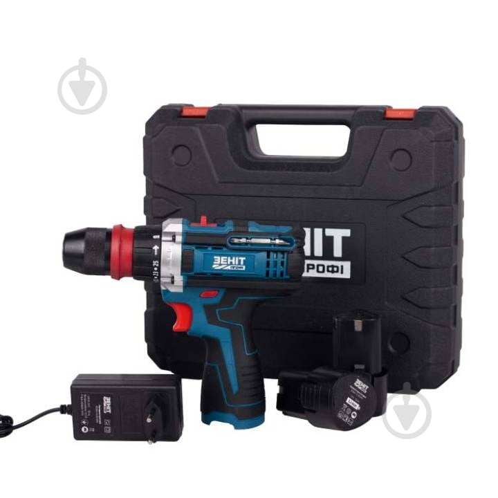 ᐉ Шуруповерт аккумуляторный Зеніт ЗПША-12/20 DFR Профи 853781