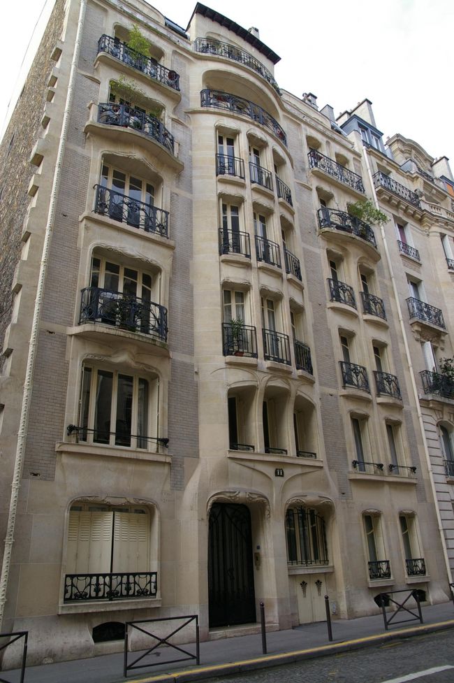 アール・ヌーヴォー、エクトール・ギマールHector Guimardの建築めぐり