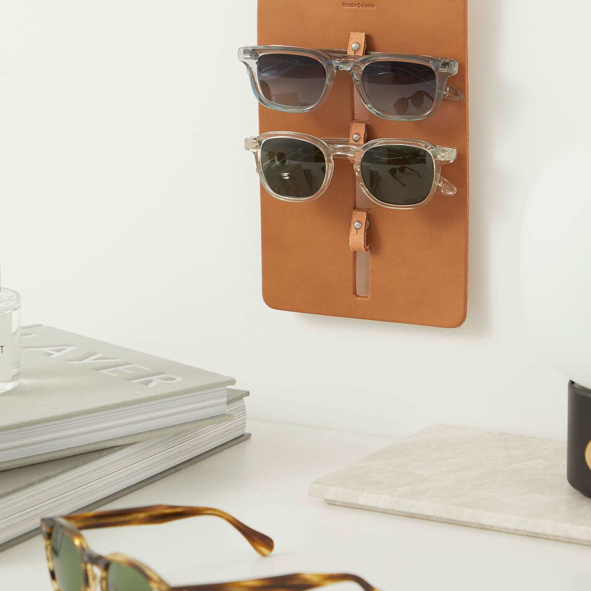 Hender Scheme Glasses Wall Holder - 3 Pairs in Natural Hender Scheme