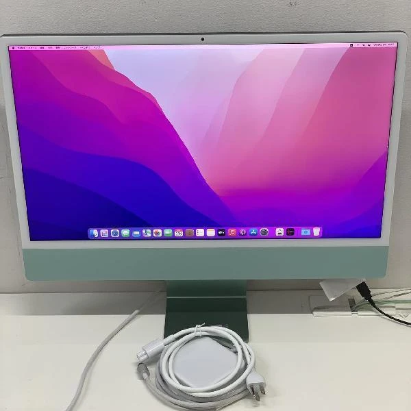 iMac 24インチ M1 2021 256GB 8GB 256GB A2438 新品同様 グリーン