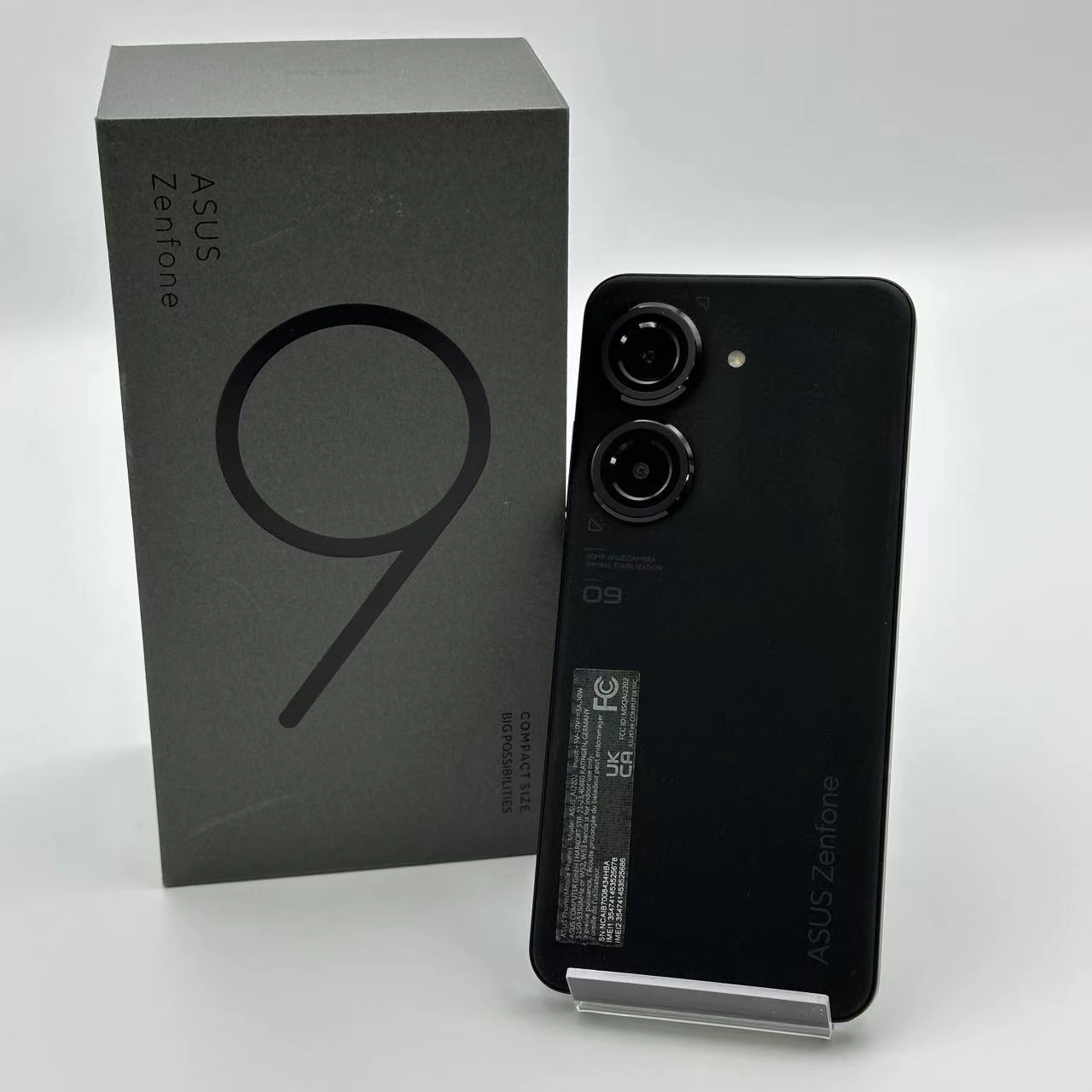 Zenfone 9 128GB ミッドナイトブラック AI2202 SIMフリー 美品 | 中古