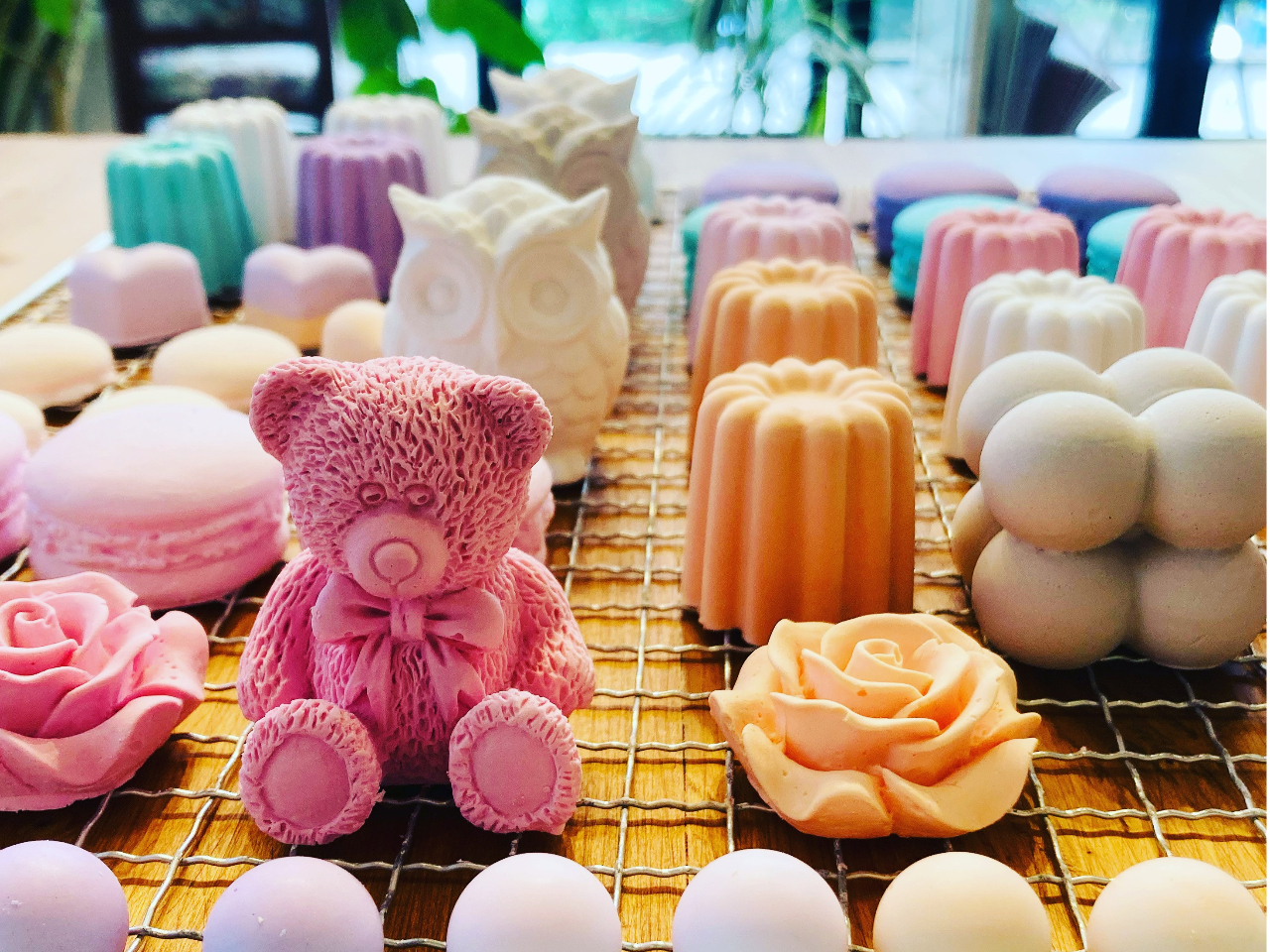 長崎市・アロマストーン作成体験】ほのかに香り、癒やされる、かわいい