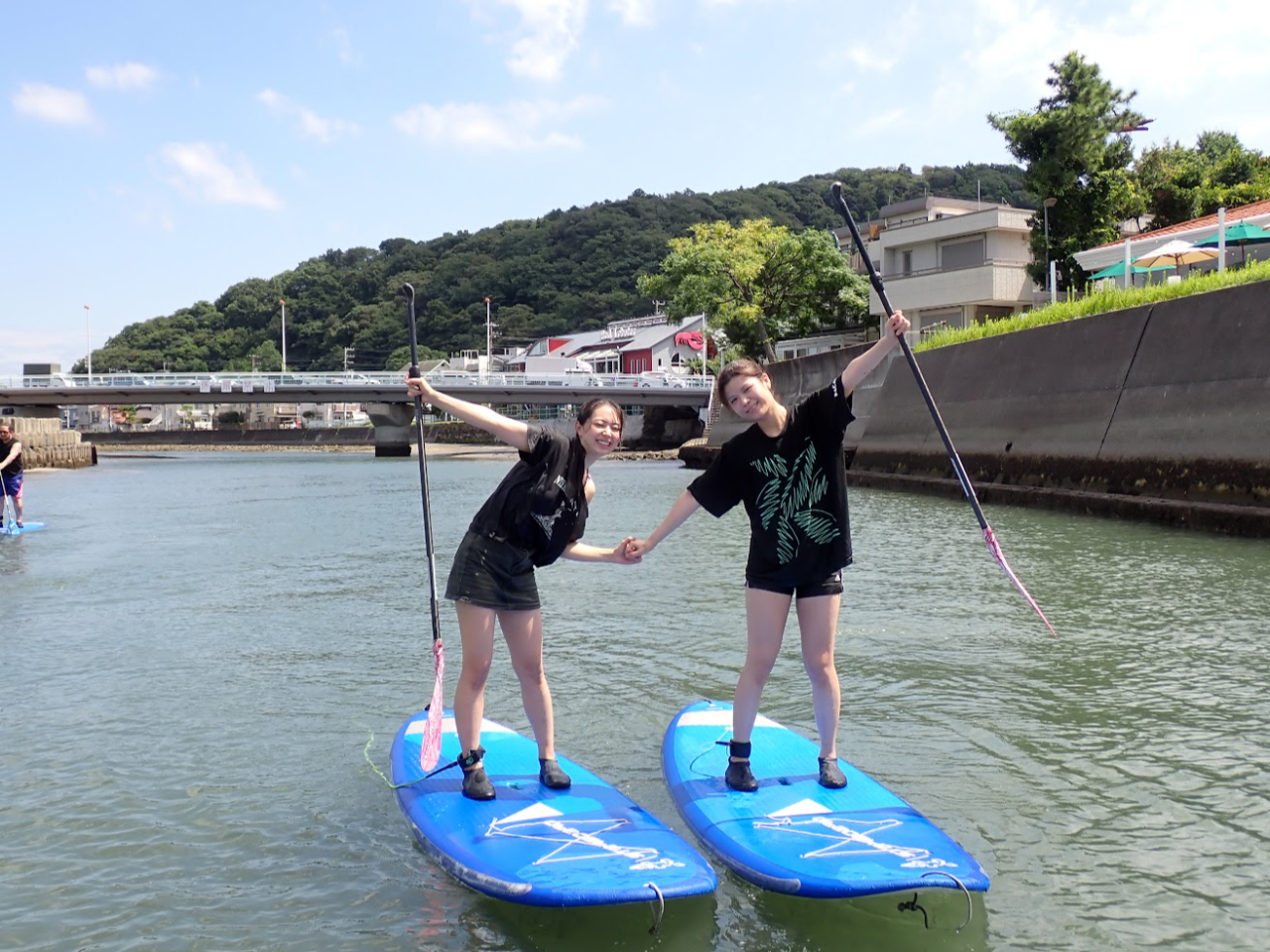 SUP・午後・機材一式・ウェットスーツレンタル込】女性やファミリー