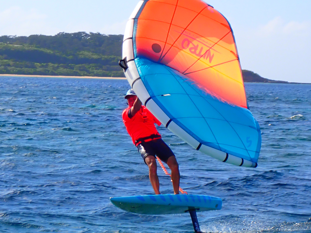 初心者にお薦め】琵琶湖で「ウイングFOIL」＼新感覚のマリンスポーツで