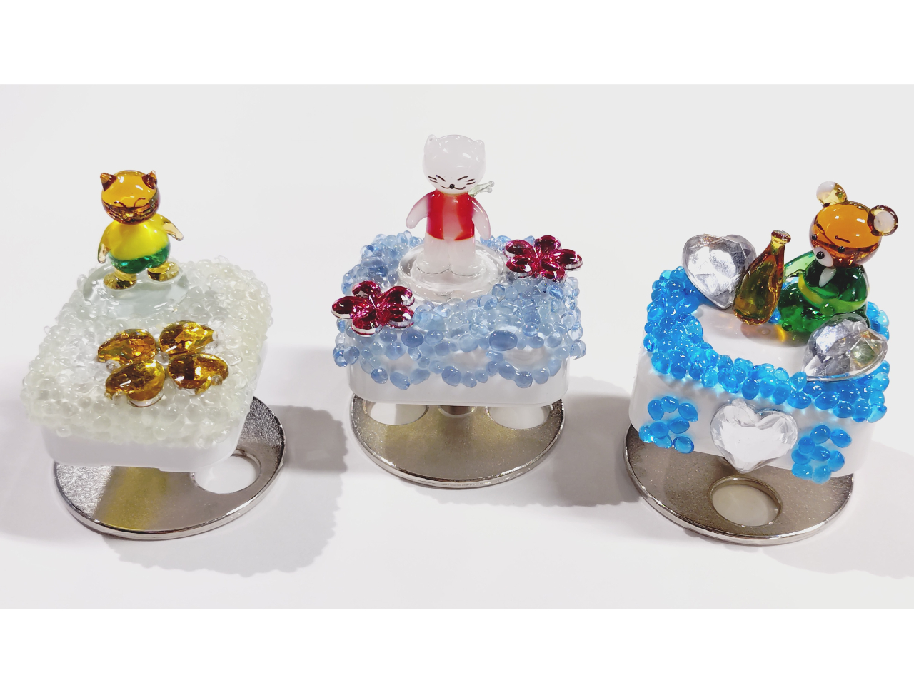 飾り付け☆ホワイトオルゴール】オリジナルオルゴールを創ろう♪所要