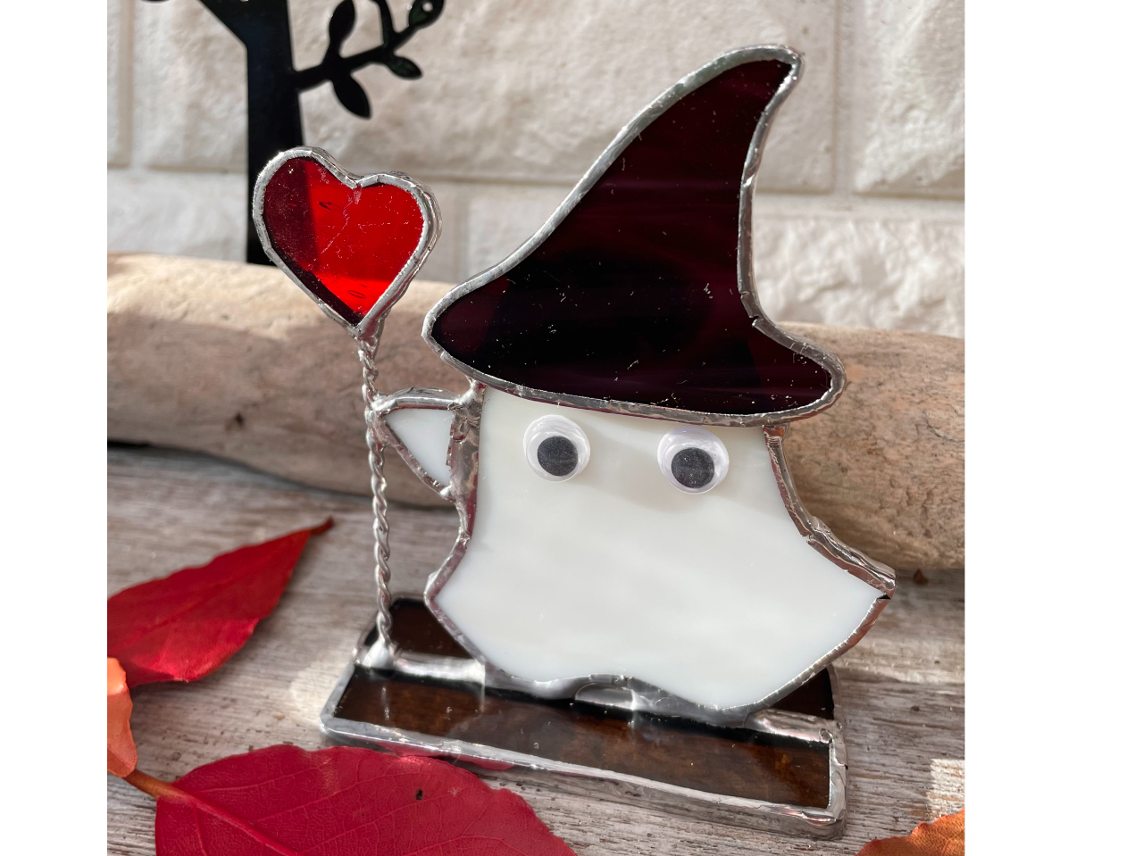 ステンドグラスで作る ハロウィン おばけちゃん/ステンドグラス工房