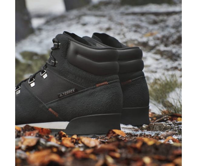 Mens outdoor shoes adidas TERREX SNOWPITCH COLD.RDY black | AD