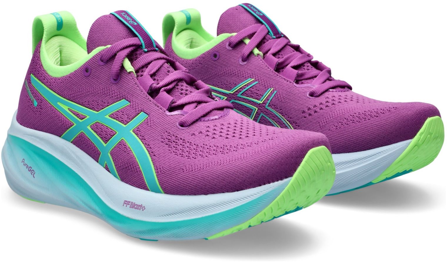 Womens running shoes Asics GEL-NIMBUS 26 LITE-SHOW W purple | AD