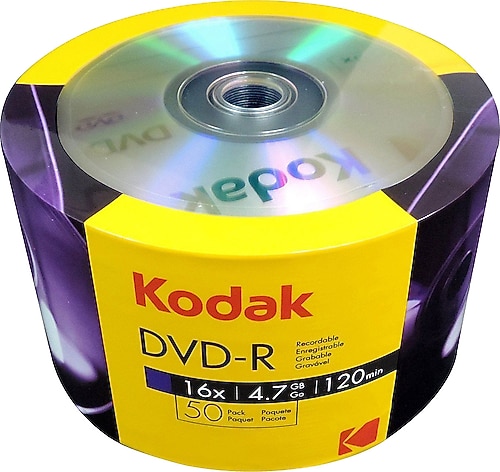 Kodak DVD+R 16X 4.7 GB 50li Paket Boş DVD Fiyatları, Özellikleri