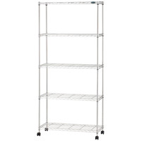 アイリスオーヤマ メタルシェルフ ポール直径19mm 幅800×奥行350×高さ